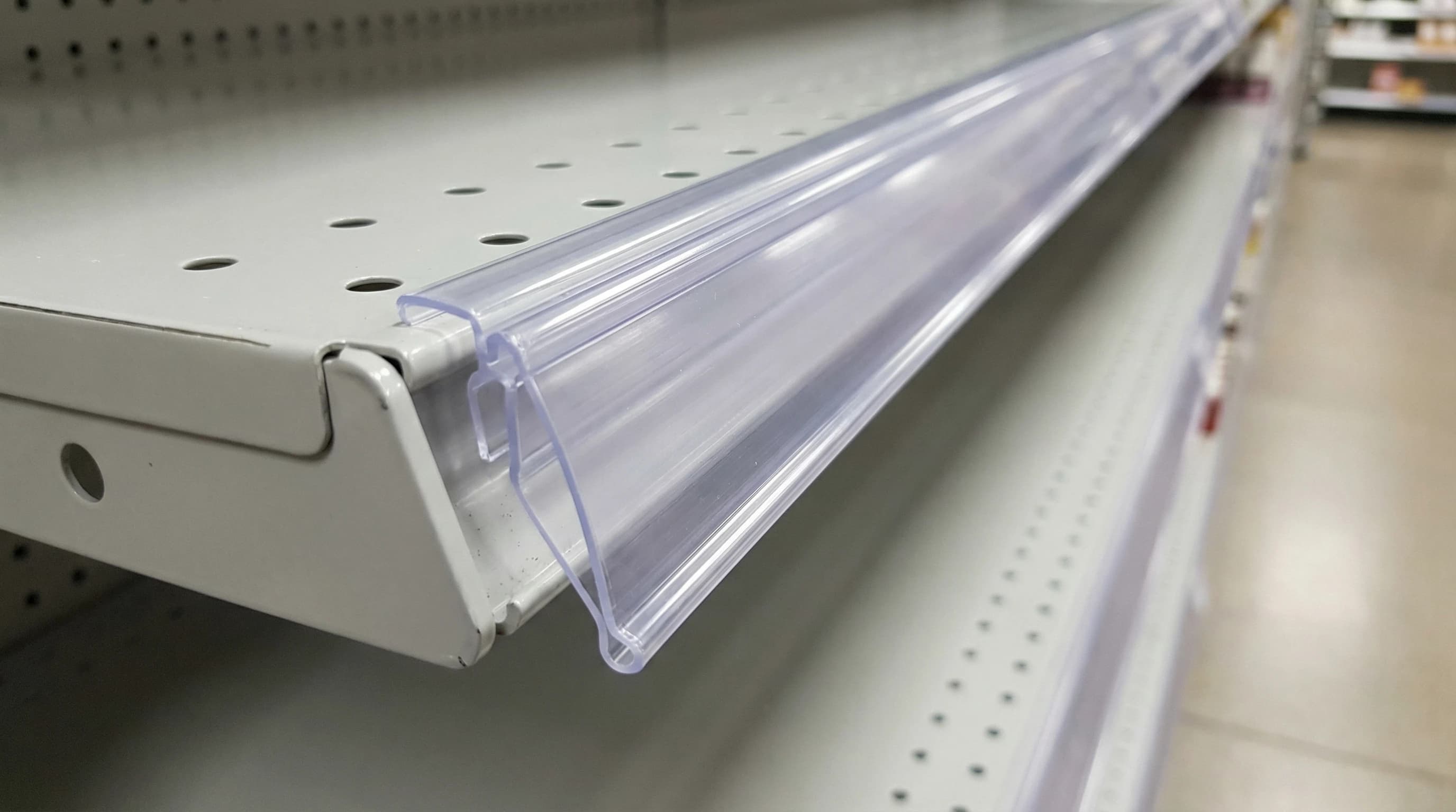 Price Tag Rail (Data Strip)